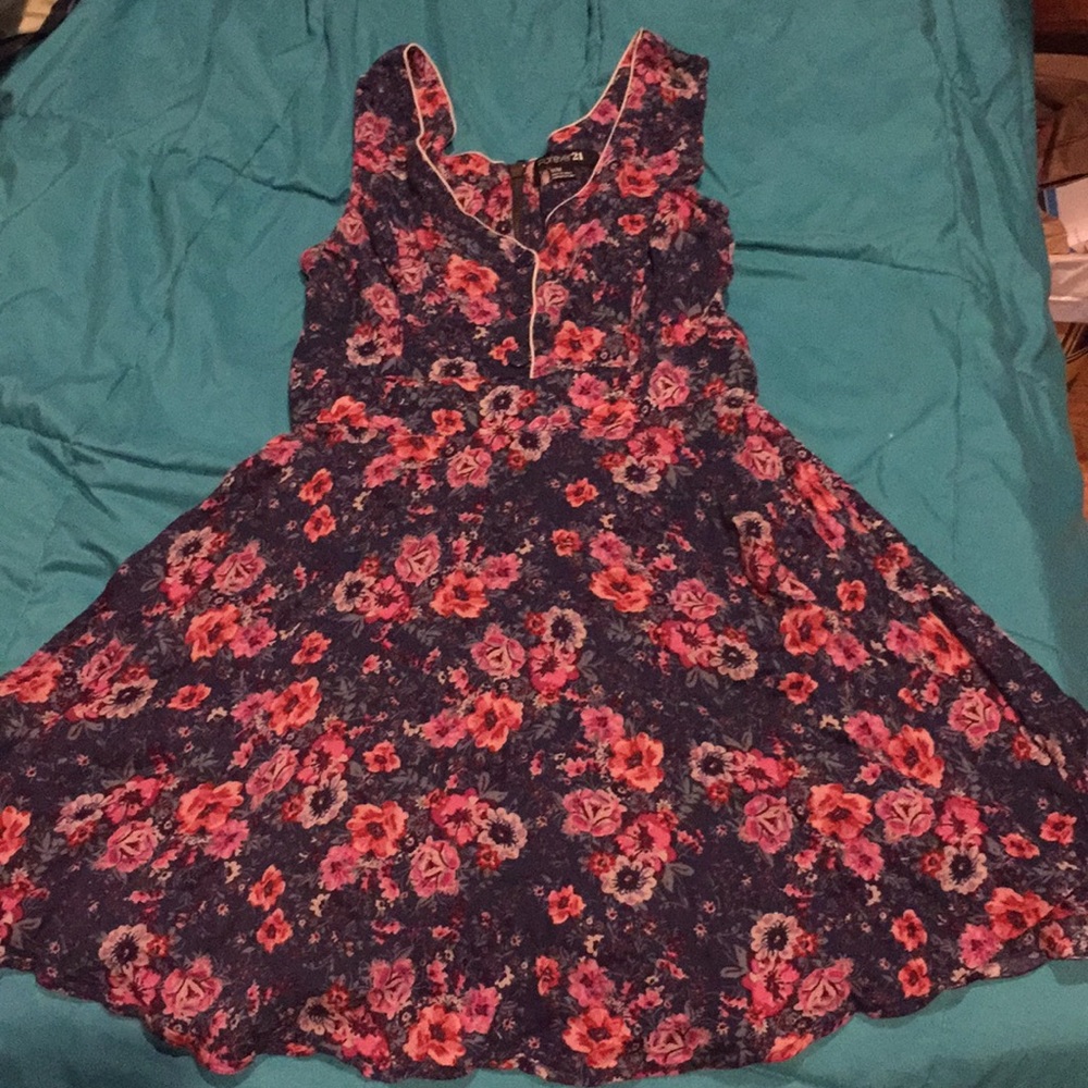 Cute floral mini dress